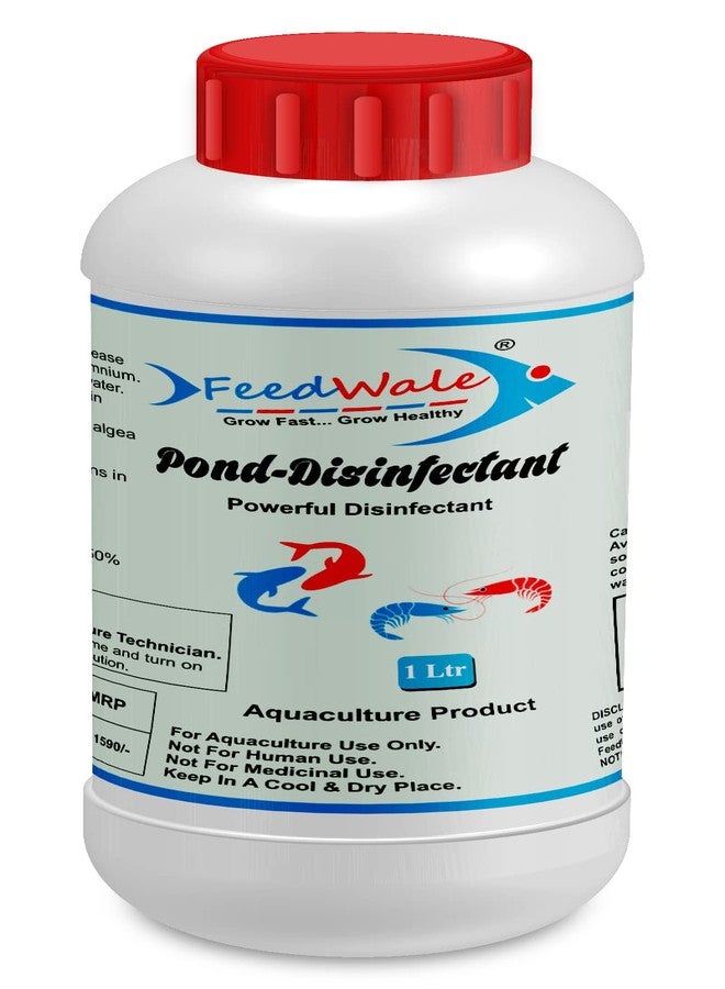 FeedWale BKC 50% Pond Disinfectant for Aquaculture Ponds and Biofloc Fish Water Treatment - Image 3